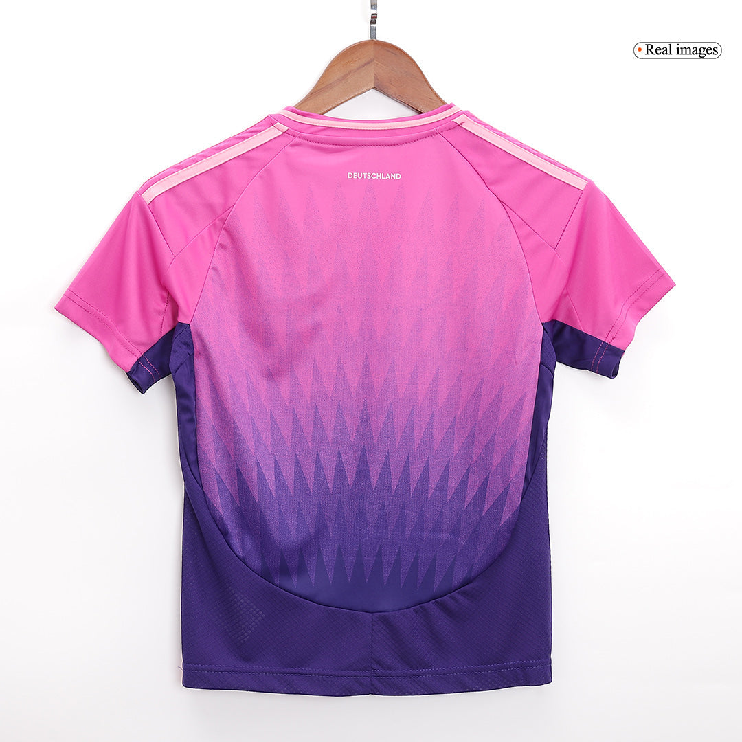 Kid's Germany Away Football Shirt Kit(Jersey+Shorts) Euro 2024