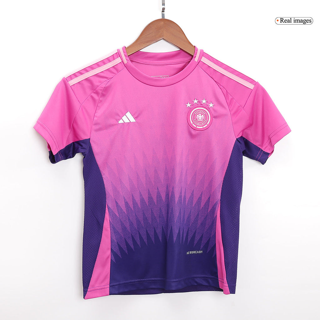 Kid's Germany Away Football Shirt Kit(Jersey+Shorts) Euro 2024