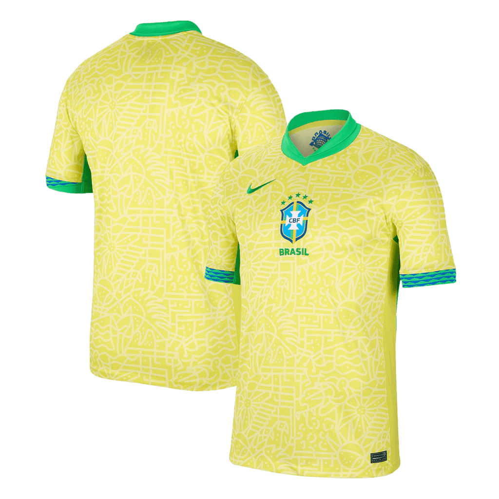 Brazil Home Football Shirt Copa America 2024
