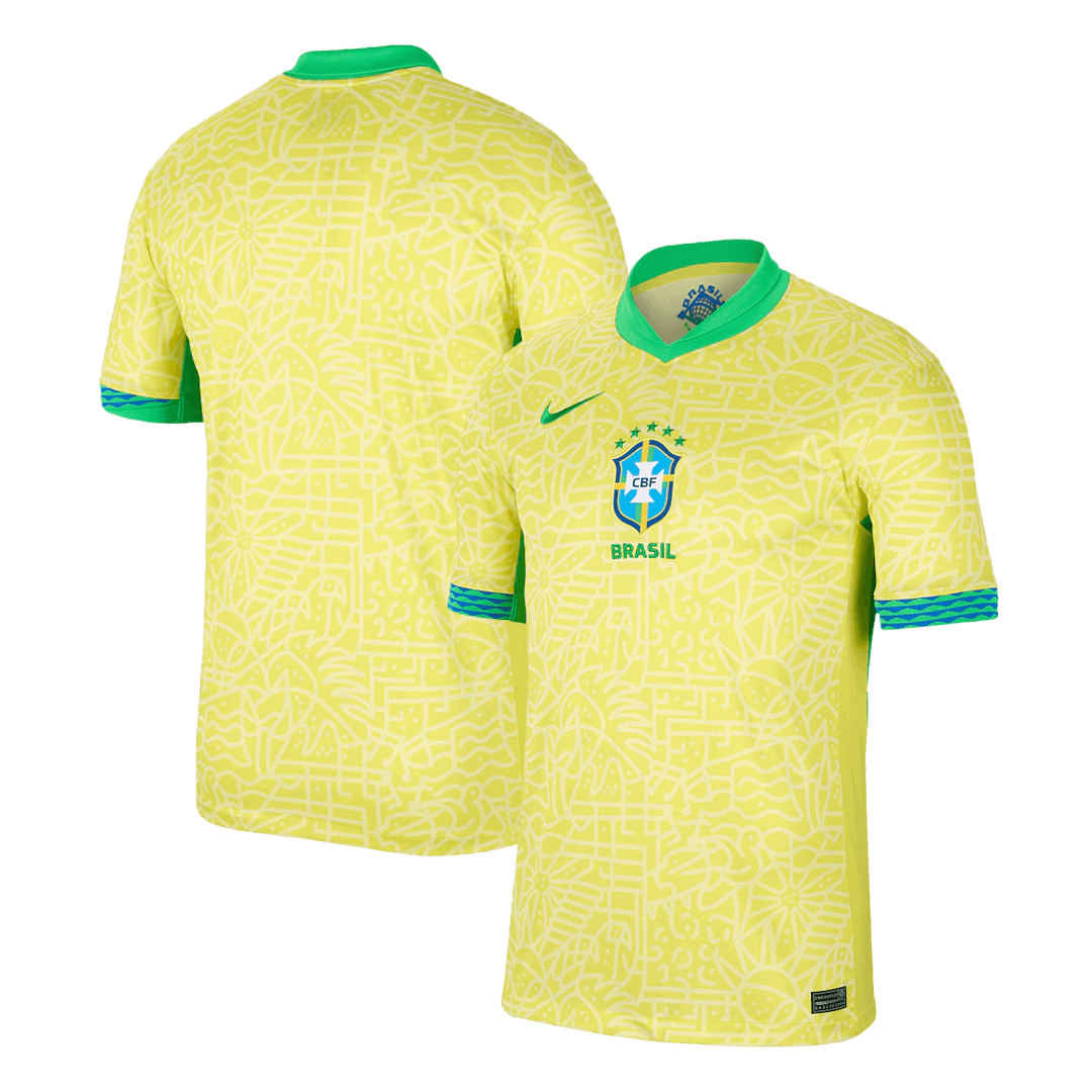 Brazil Home Football Shirt Copa America 2024