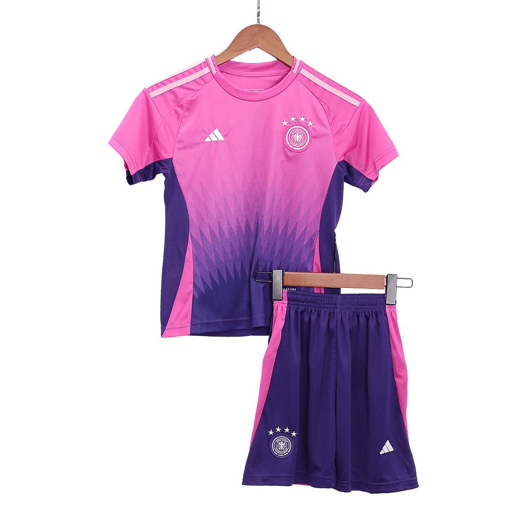 Kid's Germany Away Football Shirt Kit(Jersey+Shorts) Euro 2024