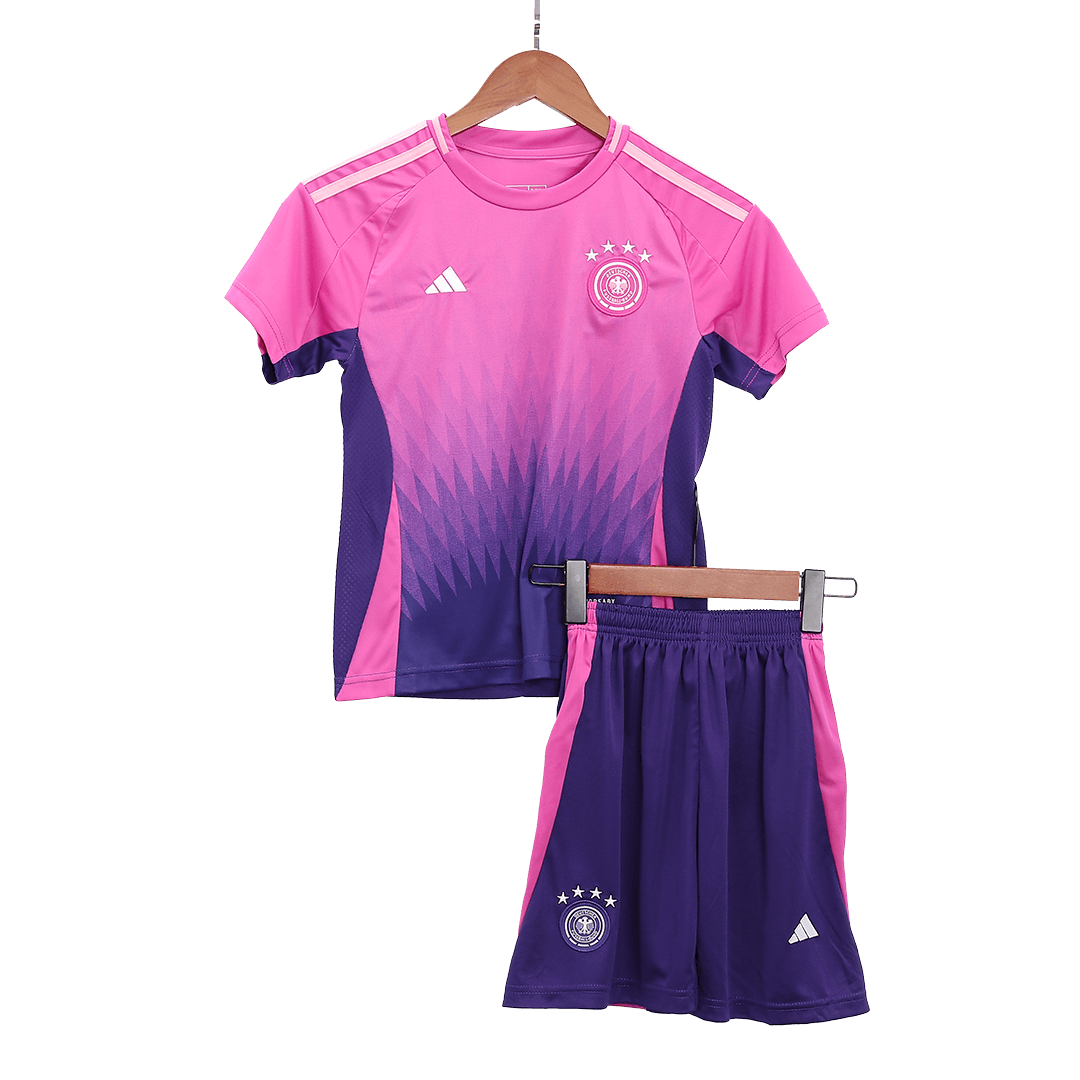 Kid's Germany Away Football Shirt Kit(Jersey+Shorts) Euro 2024