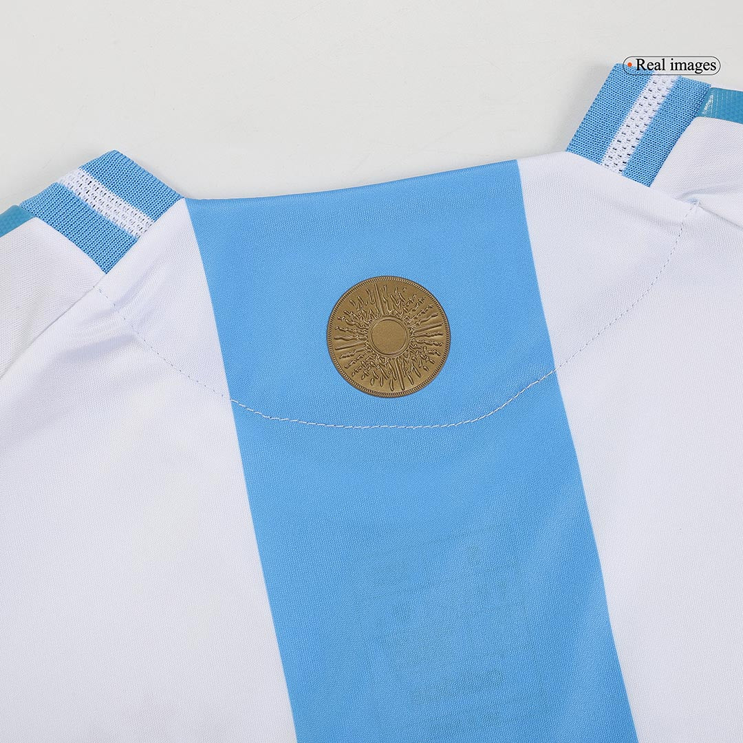 Player Version DI MARIA #11 Argentina Home Football Shirt Copa America 2024