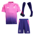 Kid's Germany Away Football Shirt Kit(Jersey+Shorts+Socks) Euro 2024