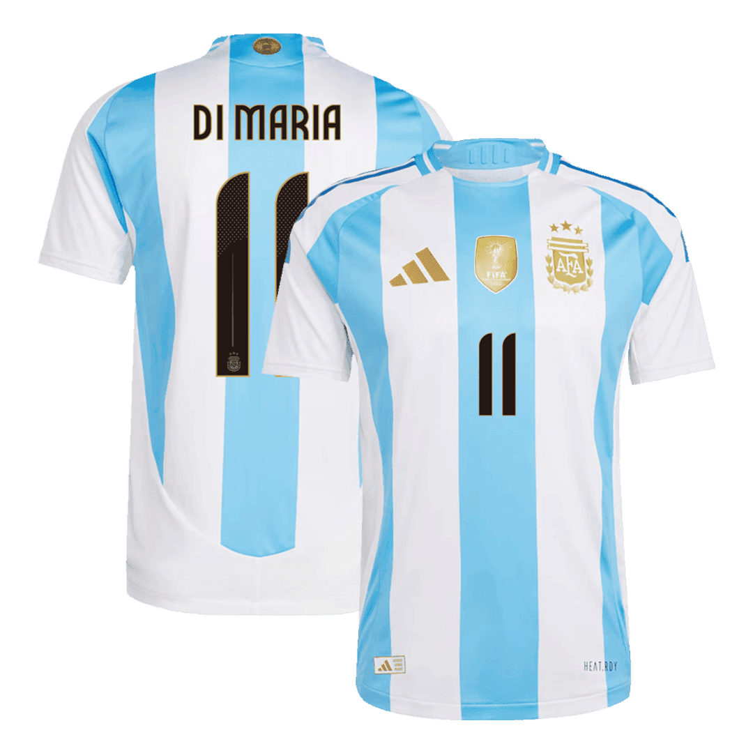 Player Version DI MARIA #11 Argentina Home Football Shirt 2024