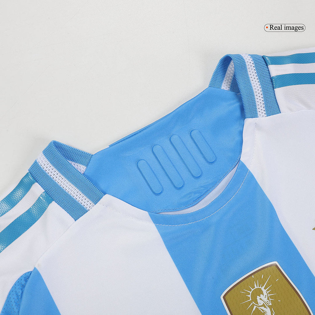 Player Version DI MARIA #11 Argentina Home Football Shirt 2024