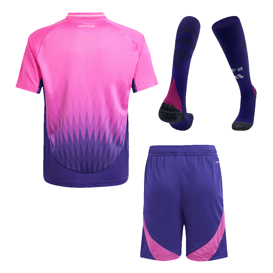 Kid's Germany Away Football Shirt Kit(Jersey+Shorts+Socks) Euro 2024