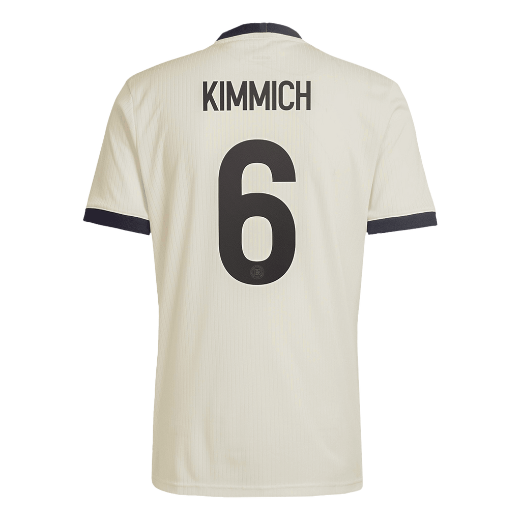 KIMMICH #6 Germany 125th Anniversary Football Shirt 2025 White