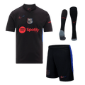 Barcelona Away Football Shirt Kit(Jersey+Shorts+Socks) 2024/25