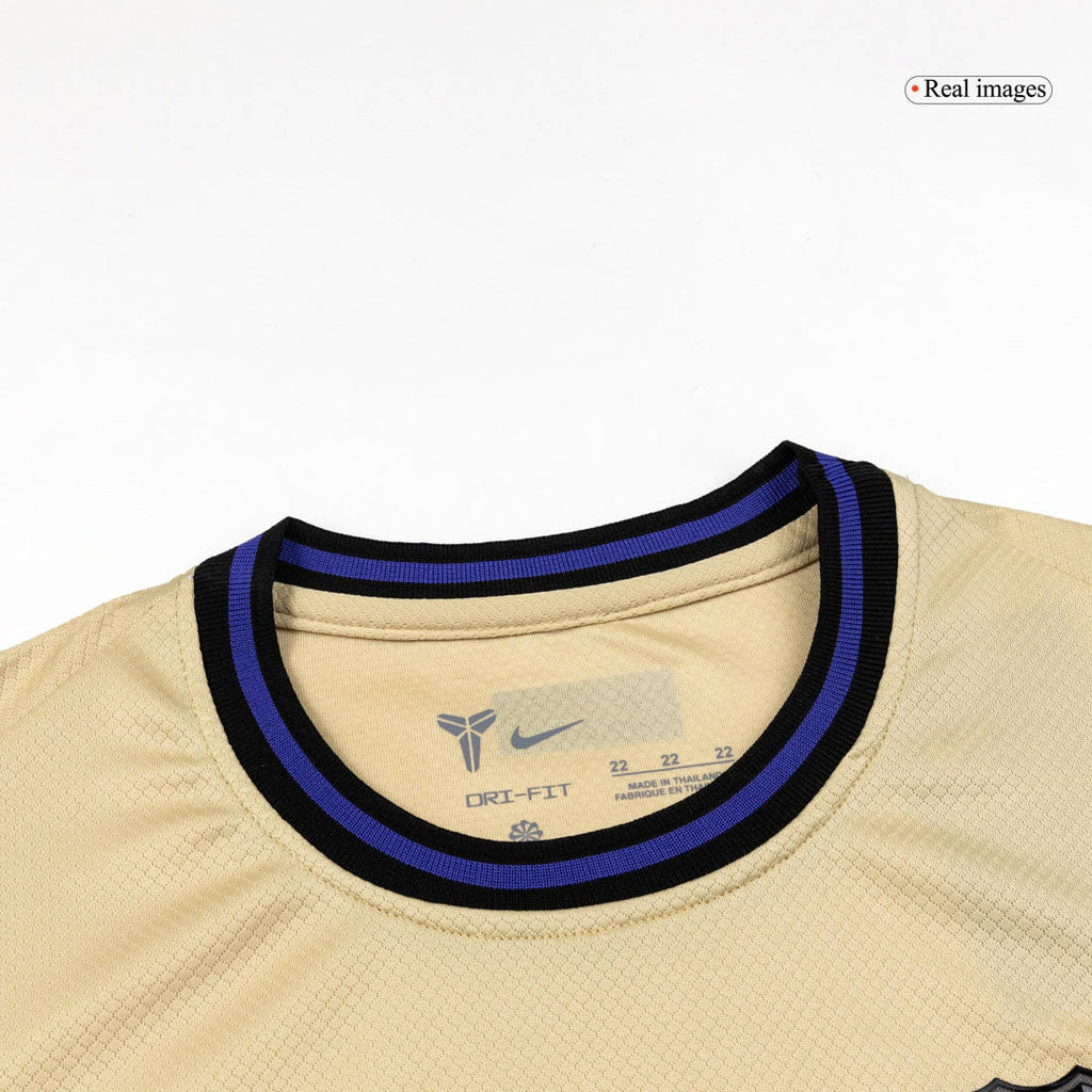 Kid's Barcelona Away Football Shirt Kit(Jersey+Shorts+Socks) 2025/26 Yellow&Black