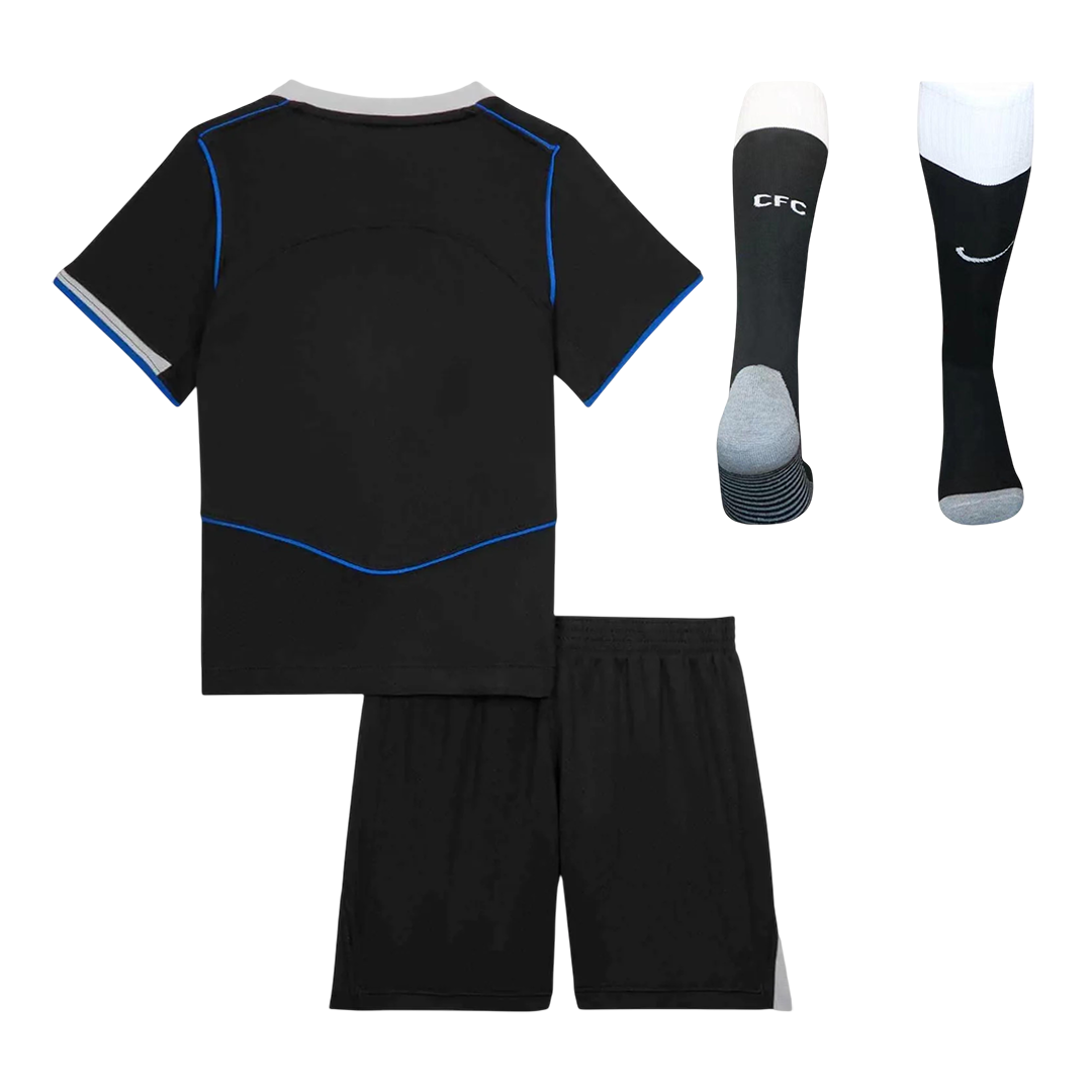 Kid's Chelsea Third Away Football Shirt Kit(Jersey+Shorts+Socks) 2025/26