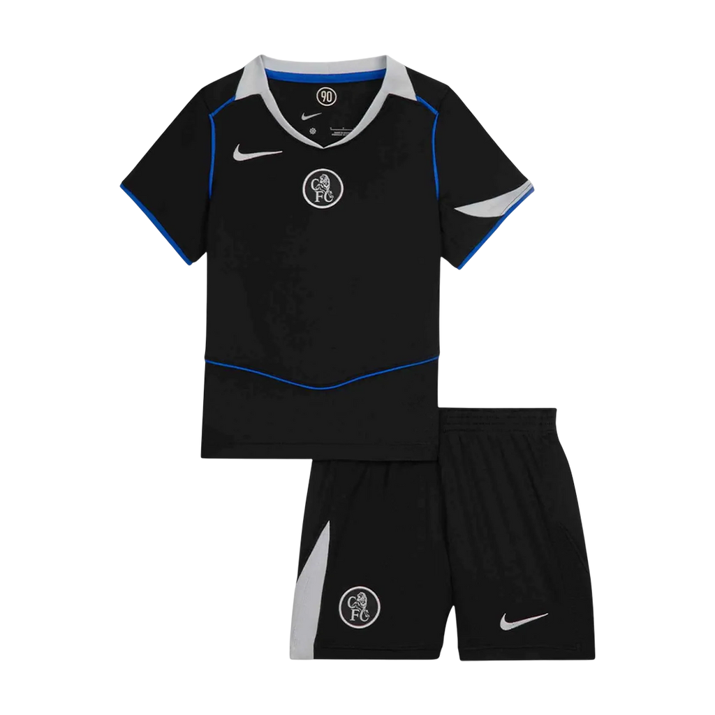Kid's Chelsea Third Away Football Shirt Kit(Jersey+Shorts) 2025/26