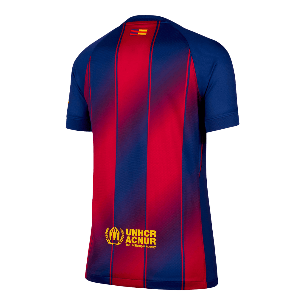 Women's Barcelona Home Football Shirt 2025/26 Blue&Red