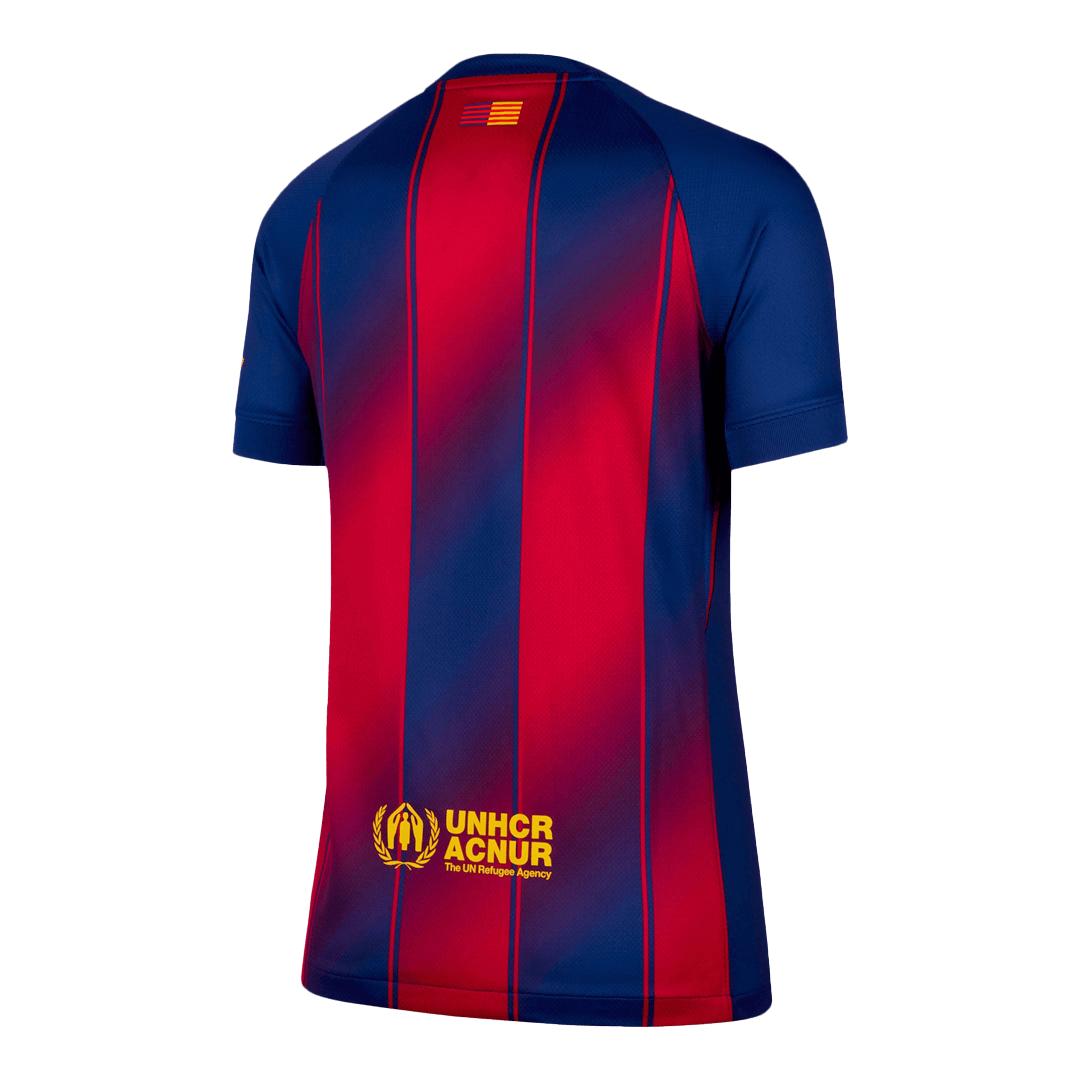 Women's Barcelona Home Football Shirt 2025/26 Blue&Red