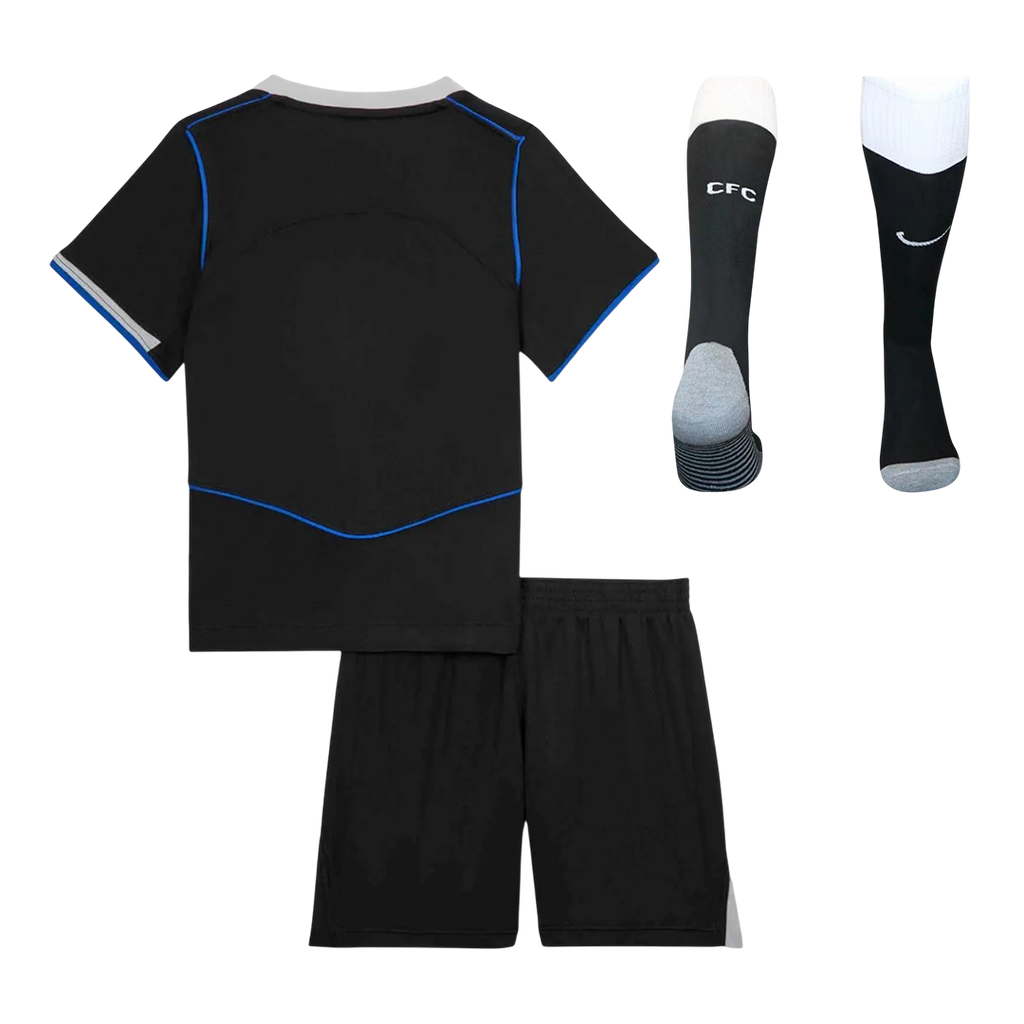 Kid's Chelsea Third Away Football Shirt Kit(Jersey+Shorts+Socks) 2025/26