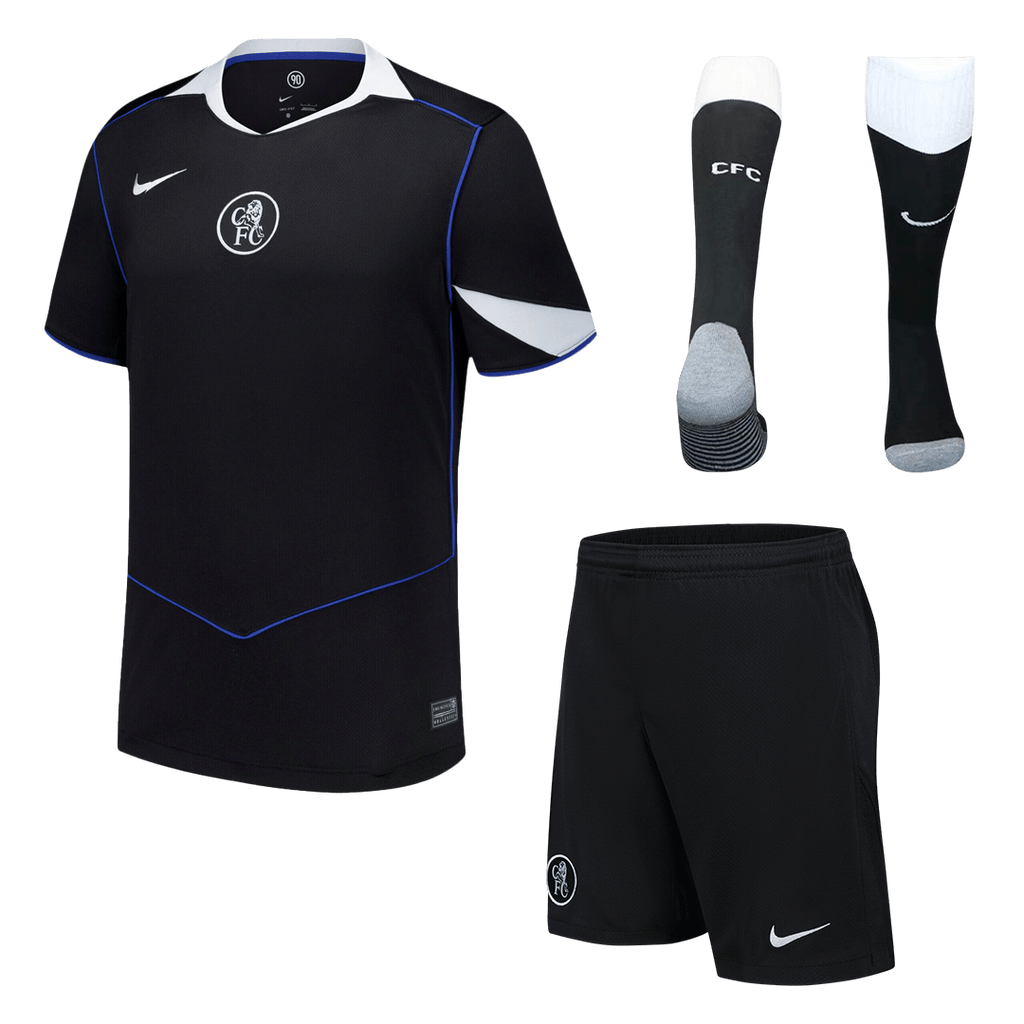 Chelsea Third Away Football Shirt Kit(Jersey+Shorts+Socks) 2025/26