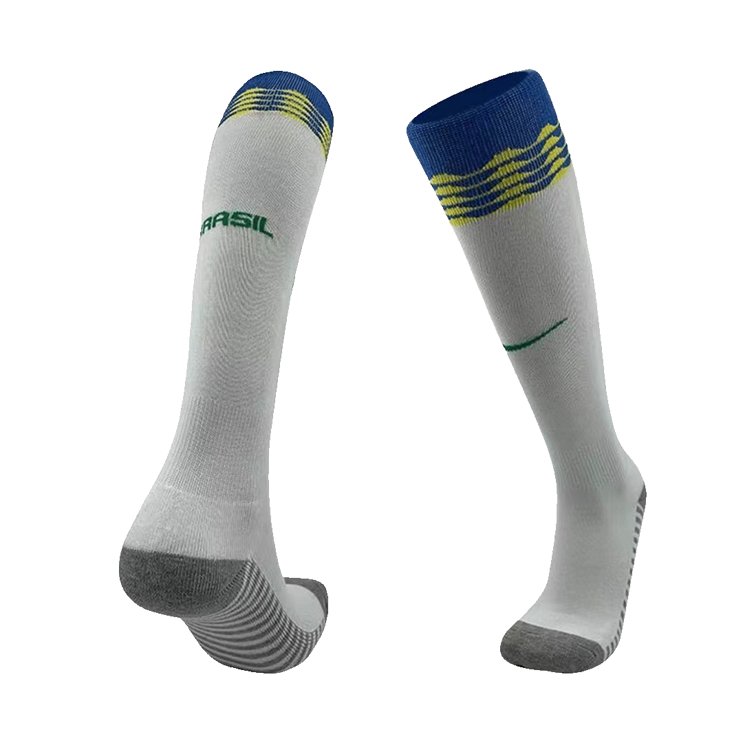 Kid's Brazil Home Football Shirt Kit(Jersey+Shorts+Socks) Copa America 2024