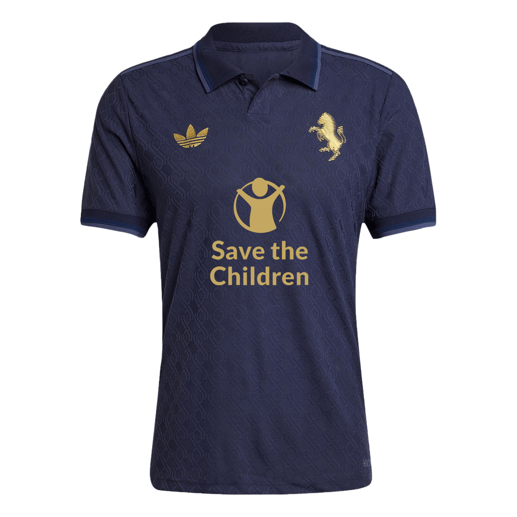 Player Version VLAHOVIĆ #9 Juventus Third Away Football Shirt 2024/25 - Save The Children Sponsor