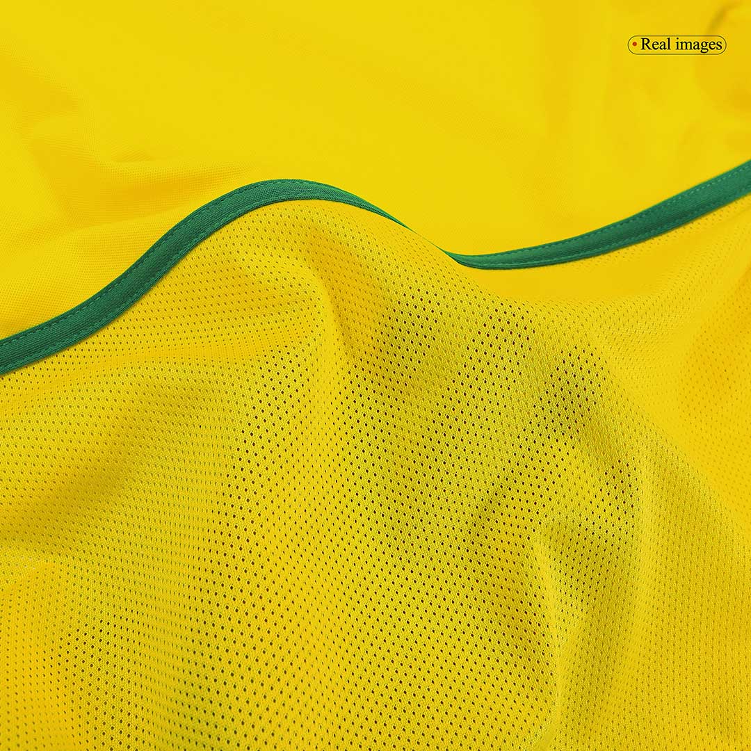 Retro 2002/03 Brazil Home Football Shirt