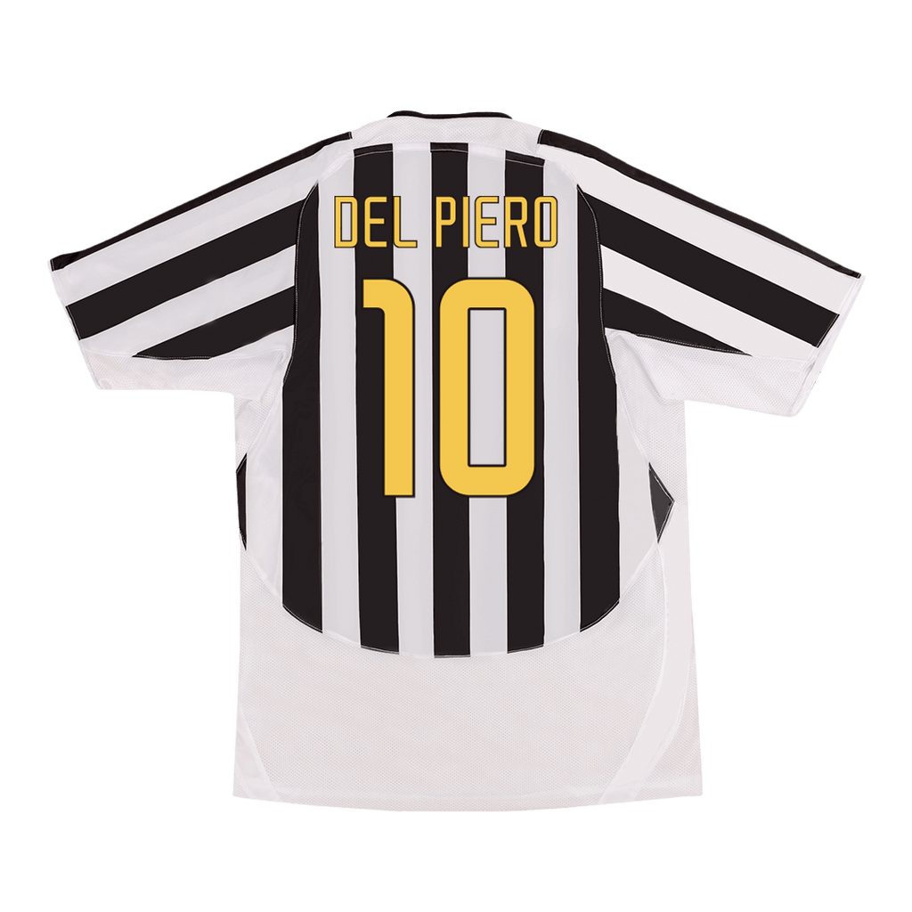 Retro DEL PIERO #10 2003/04 Juventus Home Football Shirt