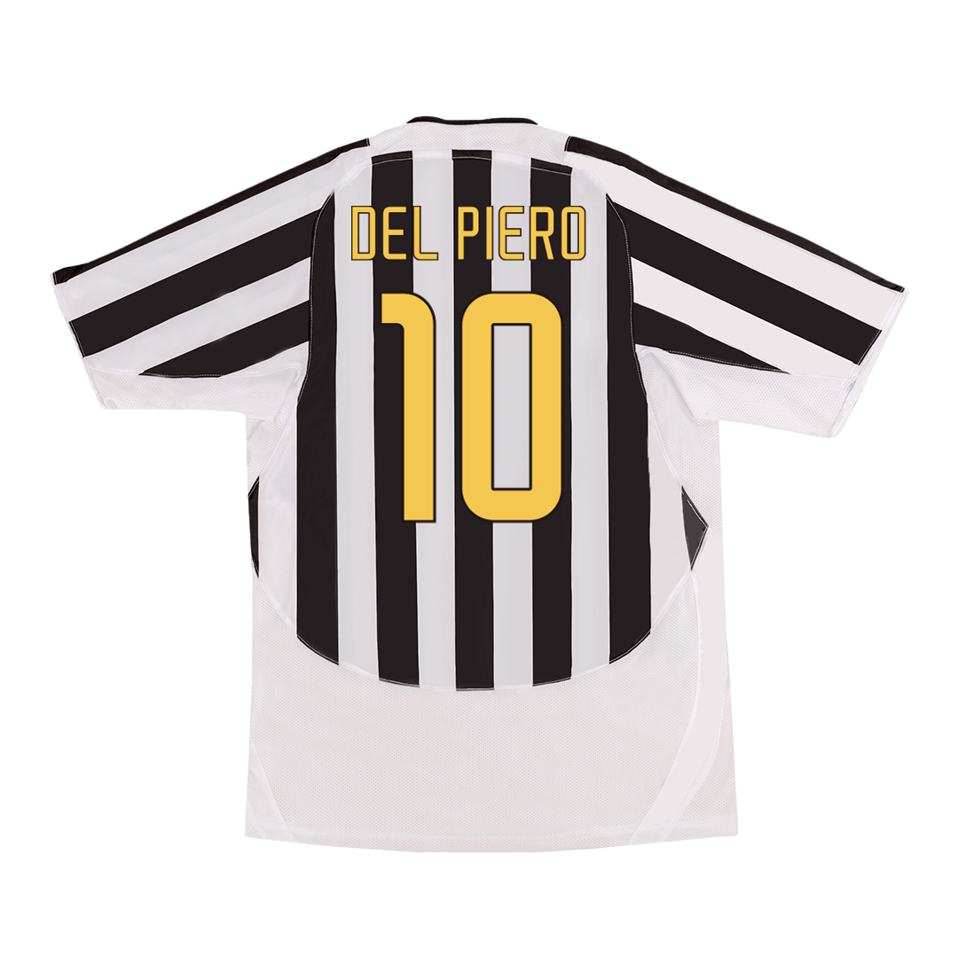 Retro DEL PIERO #10 2003/04 Juventus Home Football Shirt