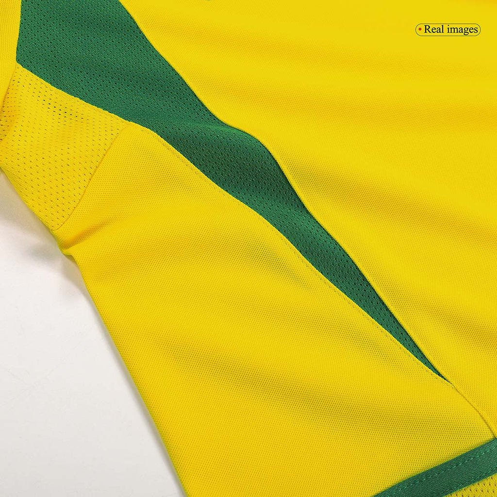 Retro 2002/03 Brazil Home Football Shirt