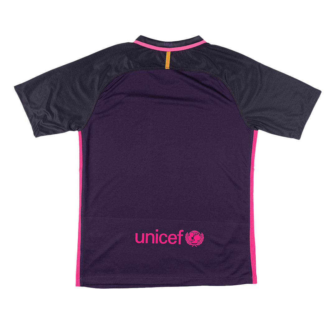 Retro 2016/17 Barcelona Away Football Shirt