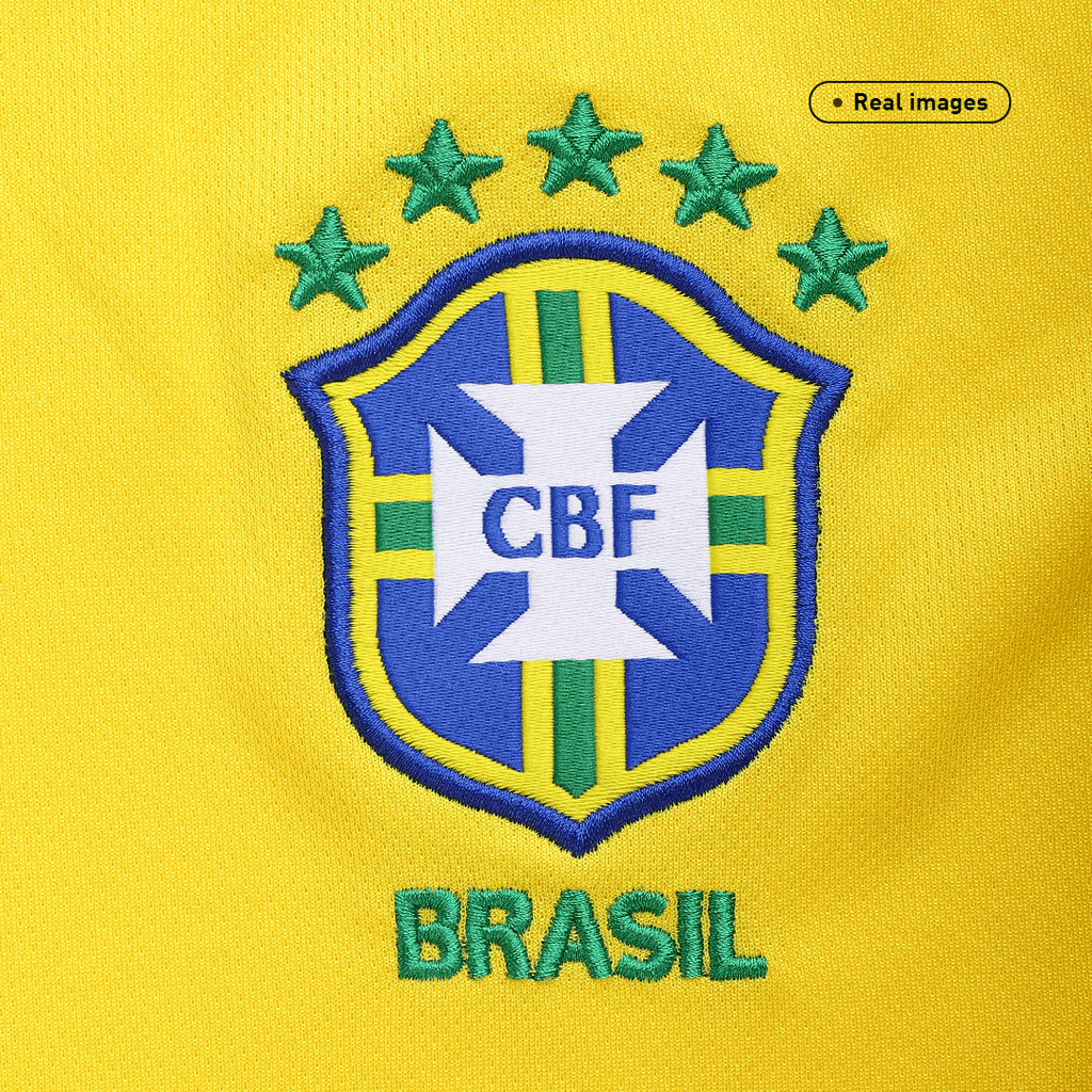 Retro 2004 Brazil Home Football Shirt