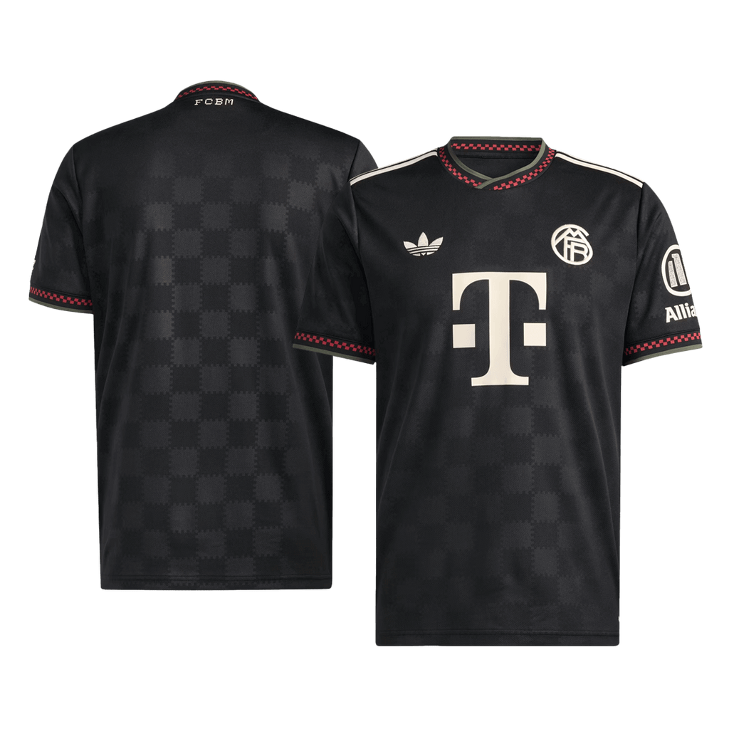 Bayern Munich Third Away Football Shirt 2025/26 Black