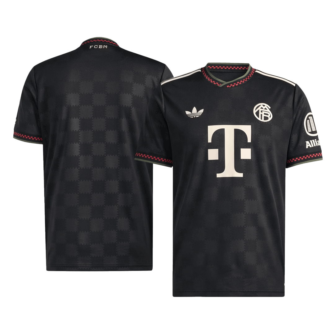 Bayern Munich Third Away Football Shirt 2025/26 Black
