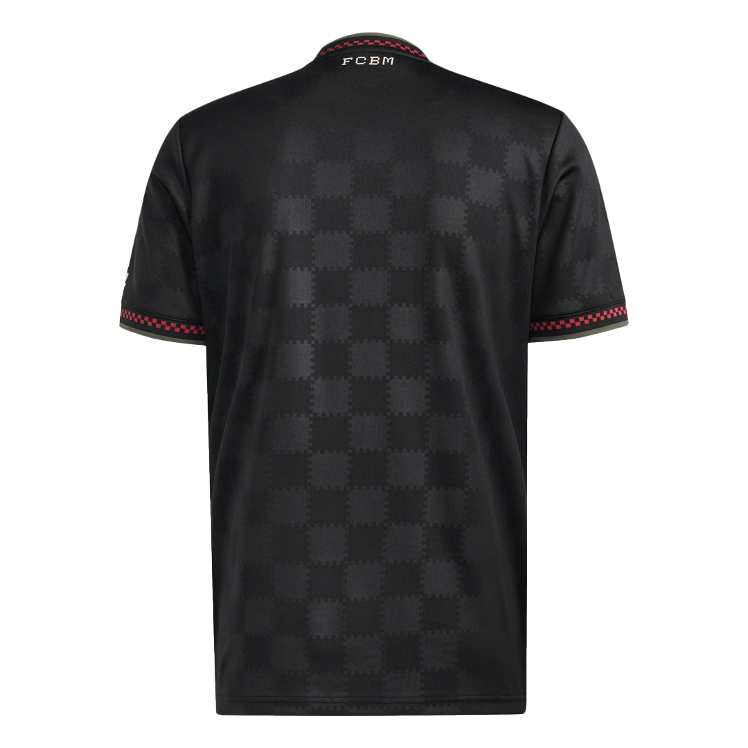 Bayern Munich Third Away Football Shirt 2025/26 Black