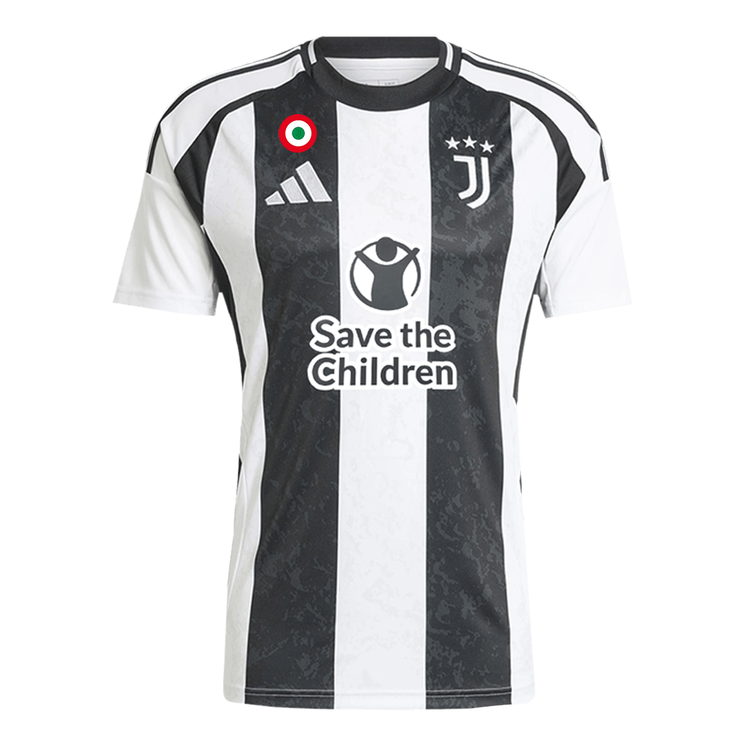 Juventus Home Football Shirt 2024/25- Save The Children Sponsor