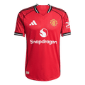 Player Version Manchester United Home Football Shirt 2025/26 Red