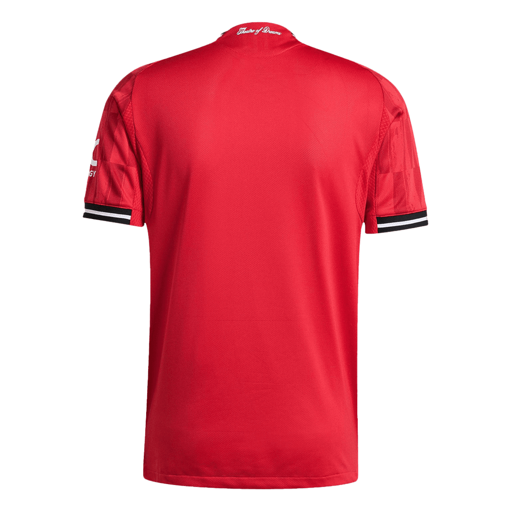 Player Version Manchester United Home Football Shirt 2025/26 Red