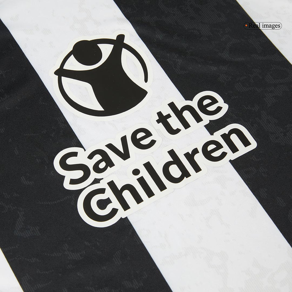 Juventus Home Football Shirt 2024/25- Save The Children Sponsor