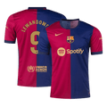 LEWANDOWSKI #9 Barcelona Home Football Shirt 2024/25