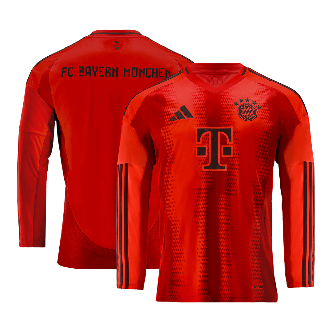 Bayern Munich Home Long Sleeve Football Shirt 2024/25