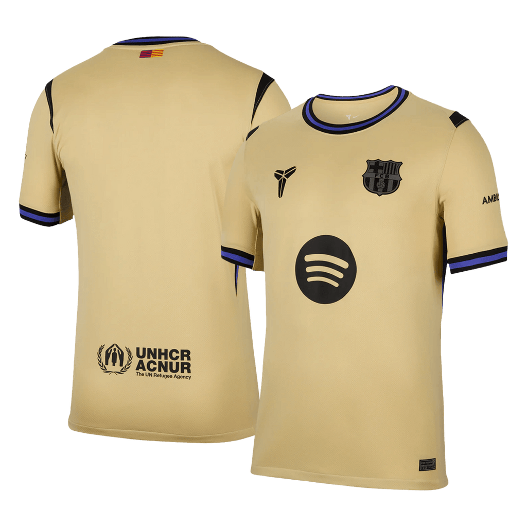 Barcelona Away Football Shirt 2025/26 Yellow