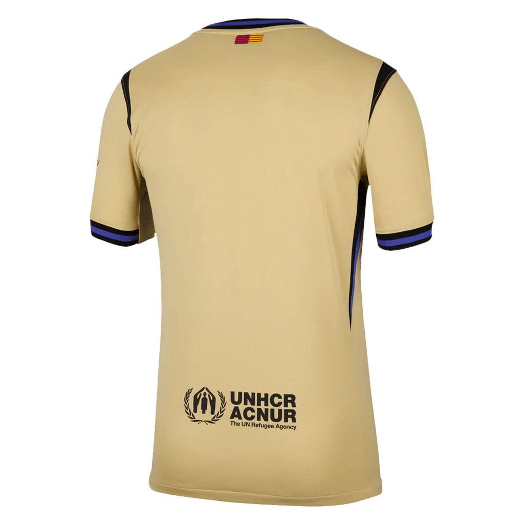 Barcelona Away Football Shirt 2025/26 Yellow