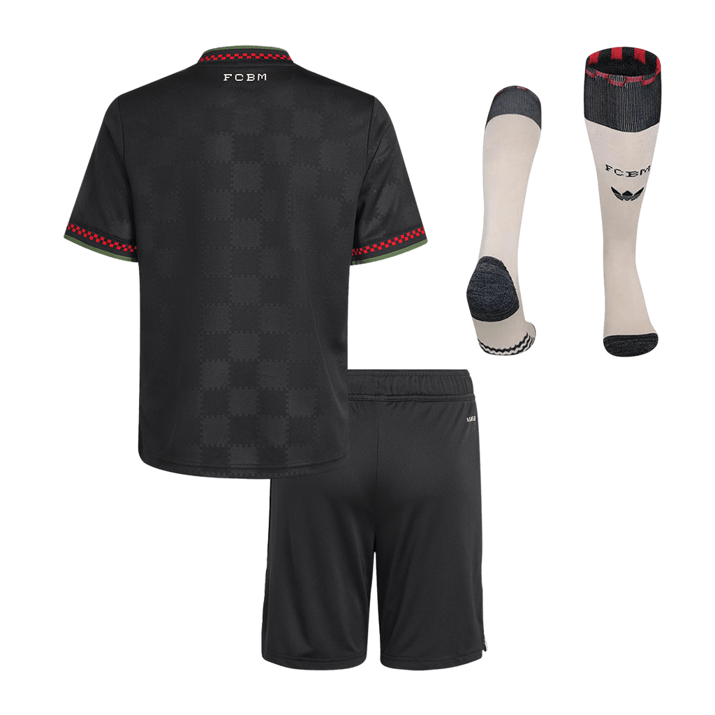 Kid's Bayern Munich Third Away Football Shirt Kit(Jersey+Shorts+Socks) 2025/26