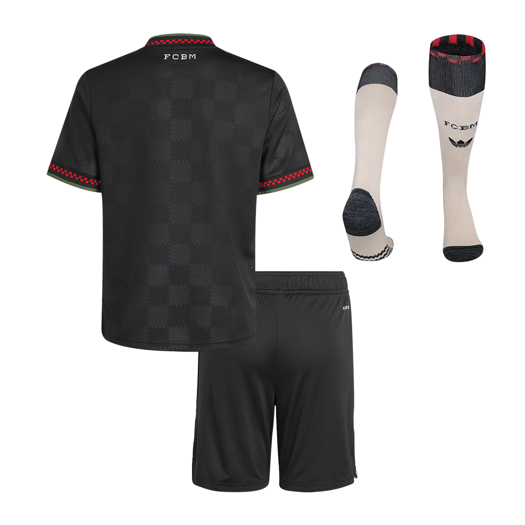 Kid's Bayern Munich Third Away Football Shirt Kit(Jersey+Shorts+Socks) 2025/26