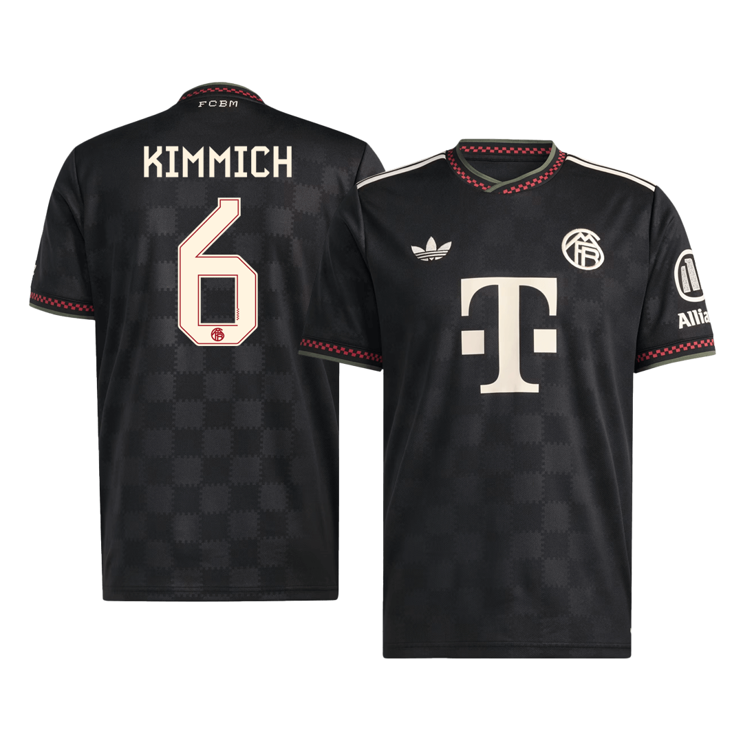 KIMMICH #6 Bayern Munich Third Away Football Shirt 2025/26