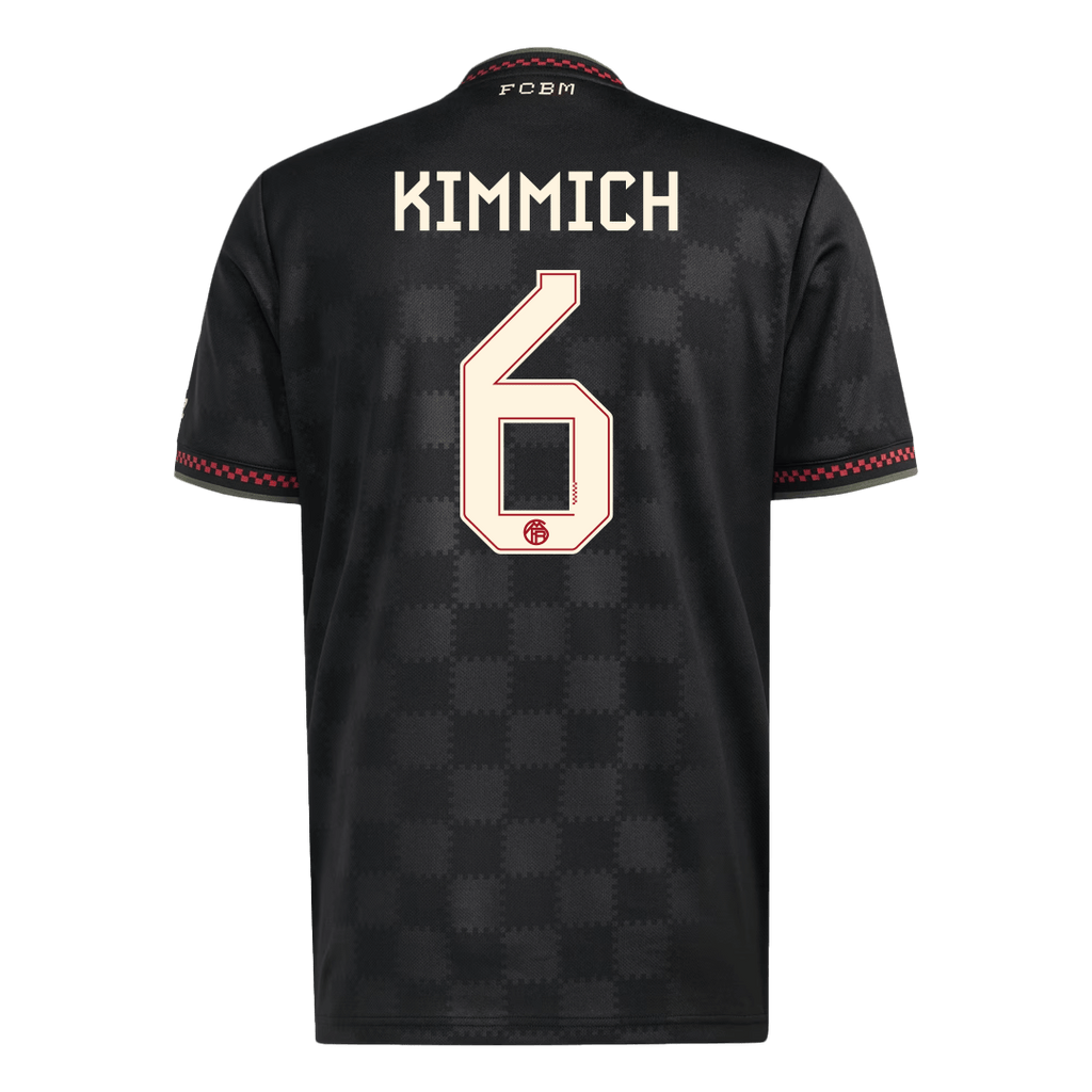 KIMMICH #6 Bayern Munich Third Away Football Shirt 2025/26