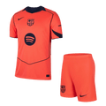 Barcelona Third Away Football Shirt Kit(Jersey+Shorts) 2025/26