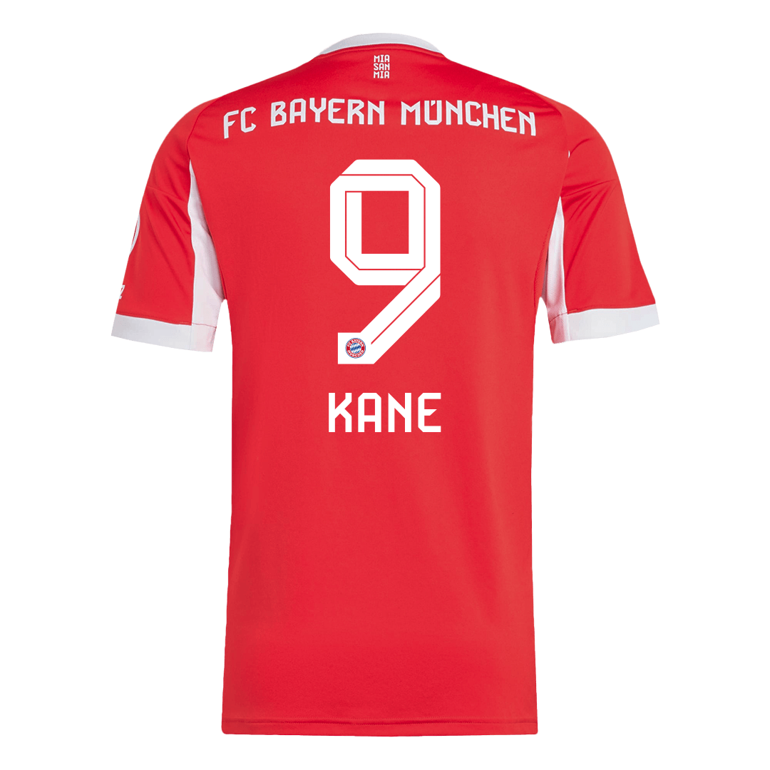 KANE #9 Bayern Munich Home Football Shirt 2025/26 Red