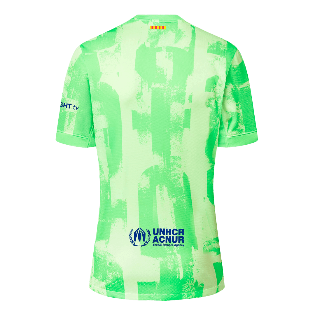 Barcelona Third Away Football Shirt Kit(Shirt+Shorts) - UCL (Spotify Logo Without Text)