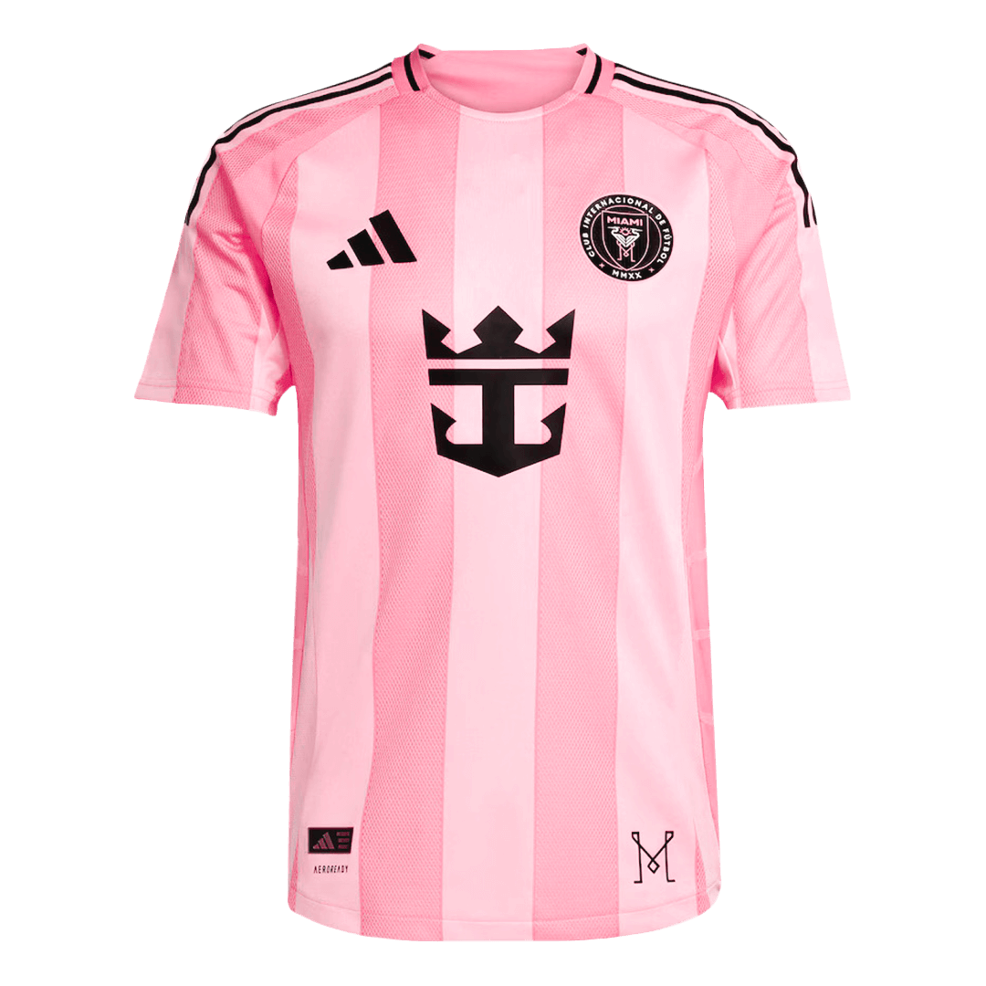 Player Version Inter Miami CF Home Football Shirt 2025 Pink