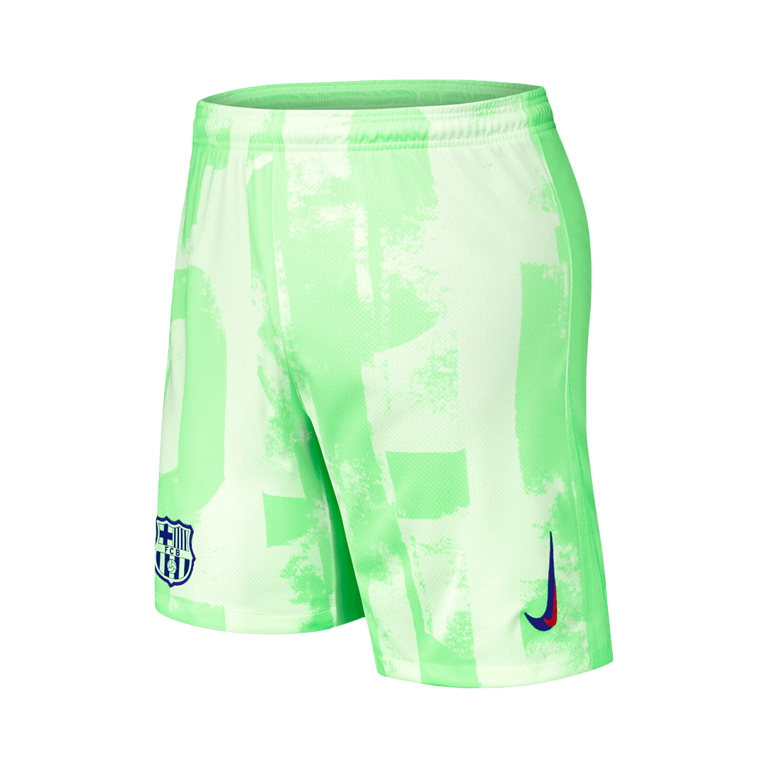 Barcelona Third Away Football Shirt Kit(Shirt+Shorts) - UCL (Spotify Logo Without Text)