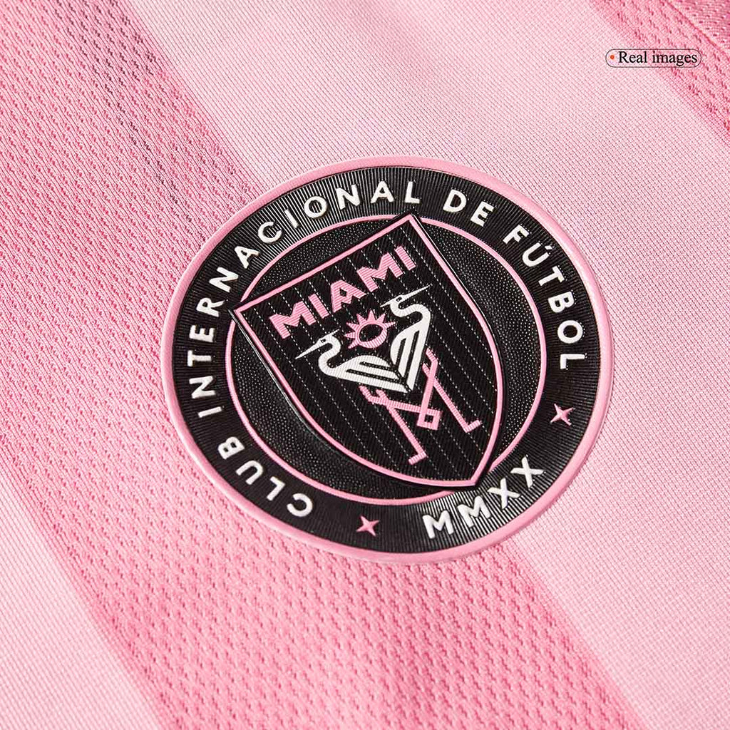 Player Version Inter Miami CF Home Football Shirt 2025 Pink