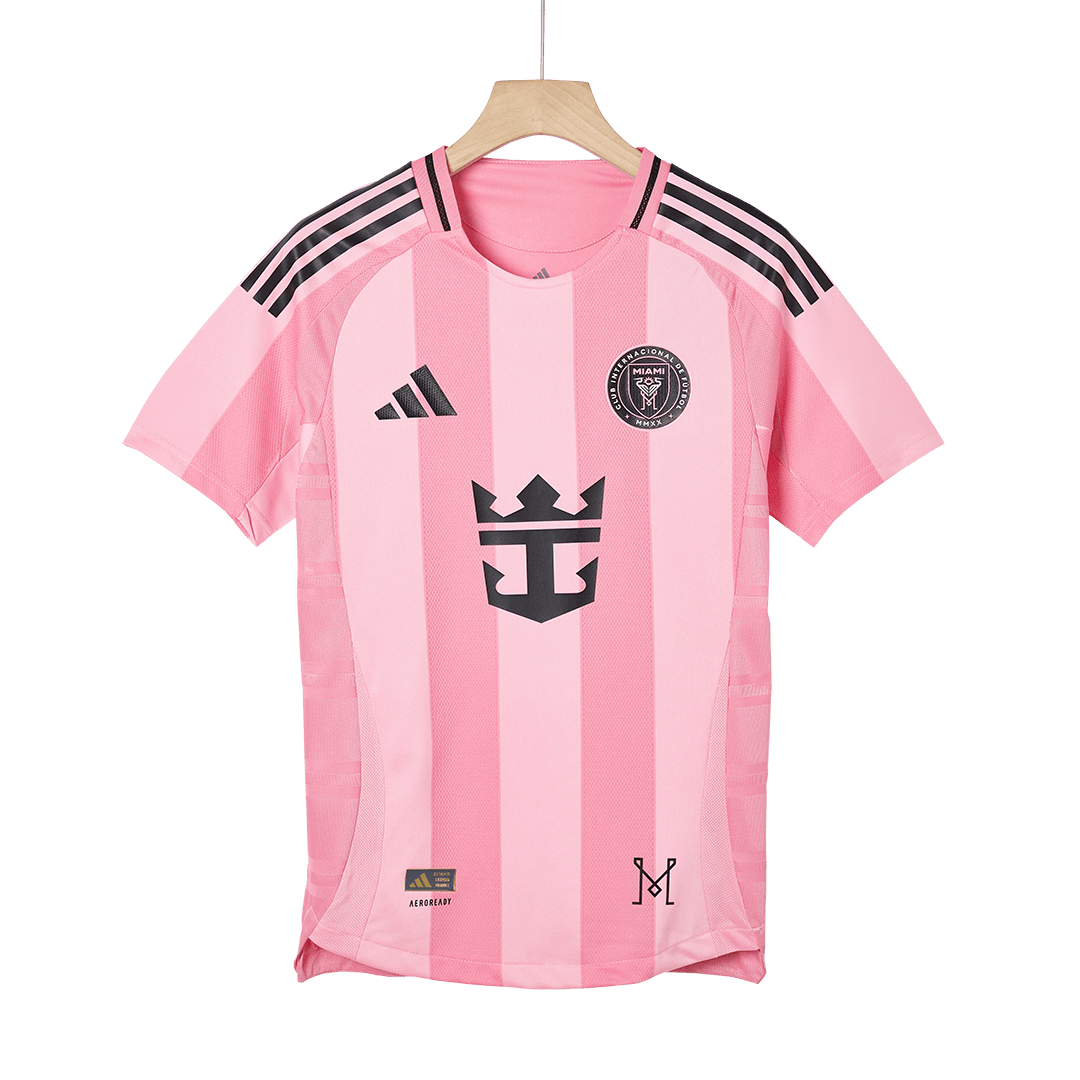 Player Version Inter Miami CF Home Football Shirt 2025 Pink
